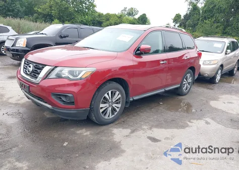 2017 Nissan Pathfinder S from USA, damaged, VIN 5N1DR2MM1HC699662